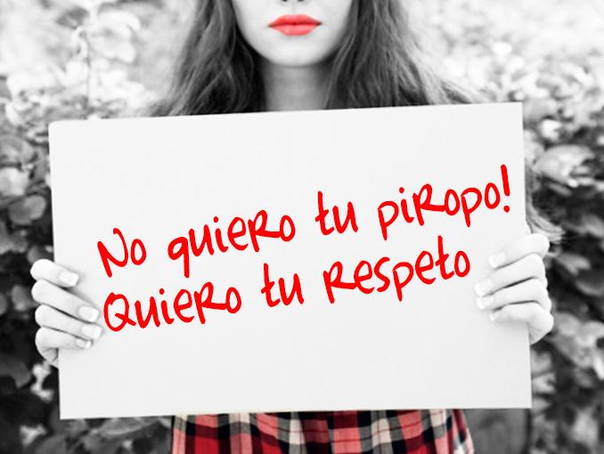 Respeto a la mujer.