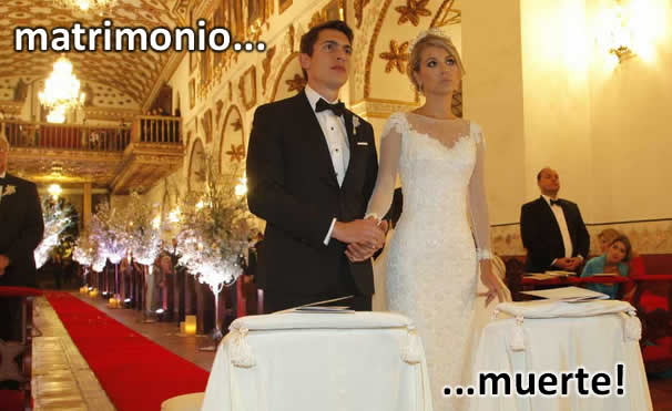 Matrimonio: Muerte.